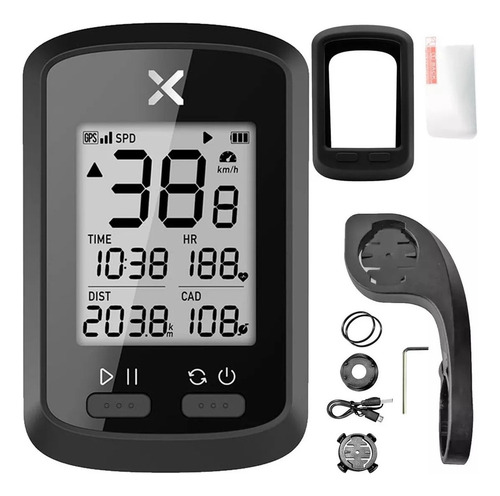Velocímetro Gps Xoss G+ Smart Bt Ant+ Strava