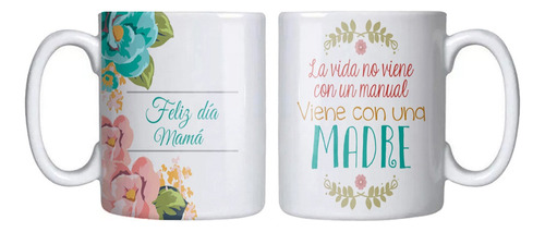 Tazón Día De La Madre La Vida No Viene Con Manual Grafimax