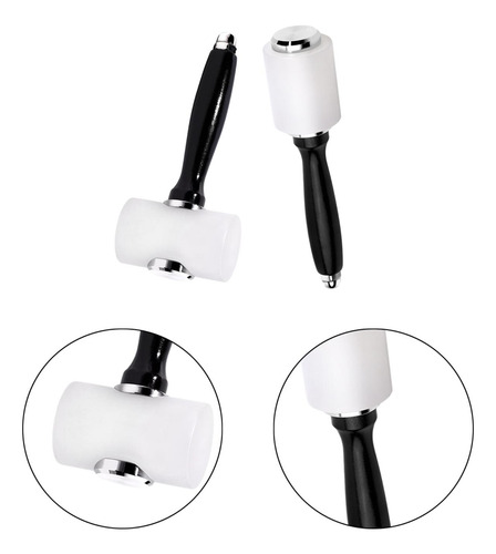 Martillo Manual De Nailon Para Tallar Cuero, 2 Piezas, Para