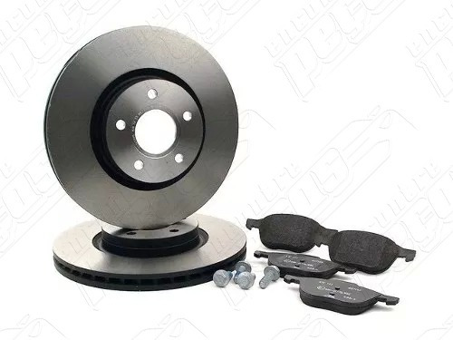 Disco E Pastilha Dianteira Volvo V50 T5 2004-2011 Original