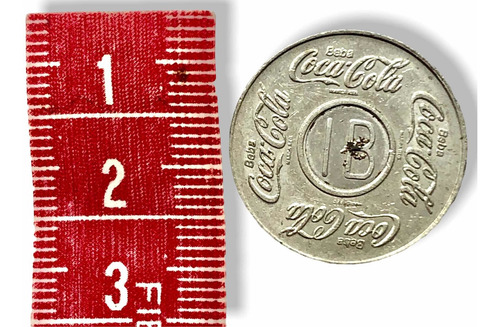 Wow Rara Ficha De Coca Cola Idioma Portugués Brasil (Usado)