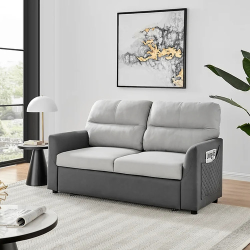 Sillón Sala Sofacama Matrimonial Comodo Moderno Eke