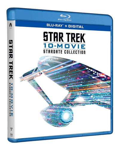 Imagen 1 de 3 de Blu-ray Star Trek Stardate Collection / Incluye 10 Films