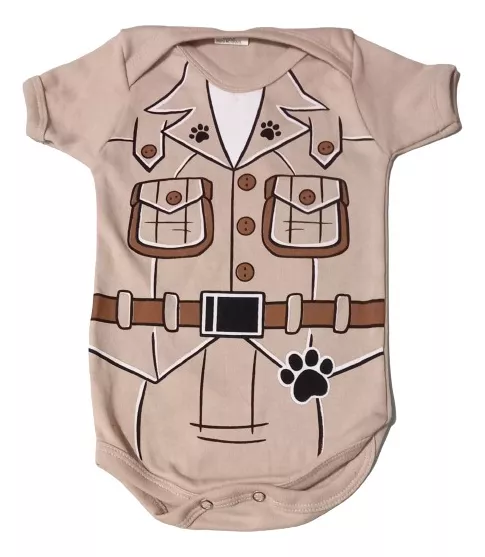 Body Bodie Para Bebe Safari Animais Bichos Para Mesversario