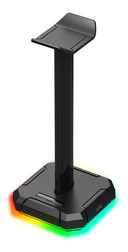 Soporte Para Auriculares Redragon Scepter Pro Gamer Con Led Rgb - Ha300