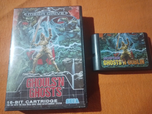 Ghoul's And Ghost Sega Genesis Megadrive