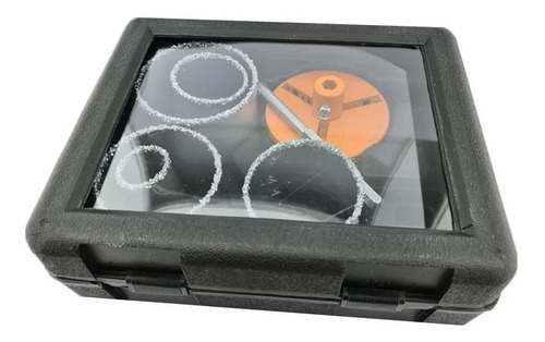 Kit Set Juego Broca Sierra Copa Diamantada 7 Pieza Toolmak