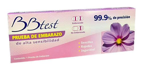 Prueba De Embarazo Bbtest Test Rápido De Un Uso Con 1 Prueba
