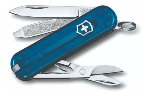 Imagen 1 de 5 de Navaja Victorinox Classic 58mm 7 Fun Sky High 0.6223.t61g