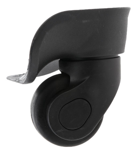 2 Pares De Ruedas De Maleta De Equipaje Duradero Negro
