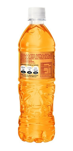 Agua Nevada Saborizada De Mandarina Pet 600ml 12 Unidades.