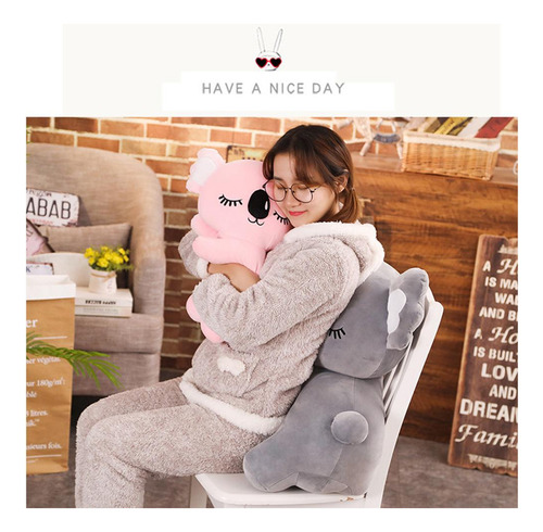Cojín De Felpa Con Forma De Koala For Abrazarse, Regalo De