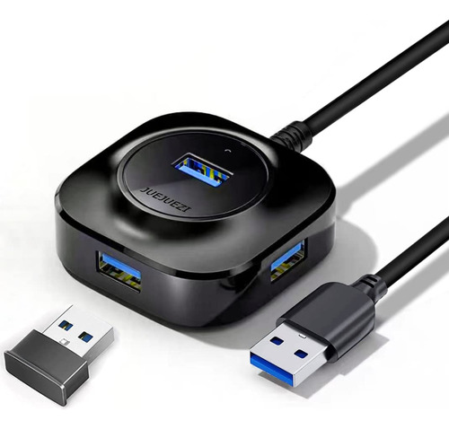 Concentrador Usb 3.0, Expansor Divisor De Concentrador Usb D