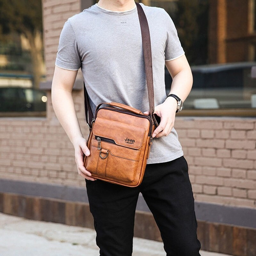 Imagen 6 de 9 de Jeep - Bolso Bandolera Para Hombre