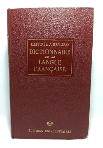 Diccionario De La Lengua Francesa - En Francés - A. Beaujean