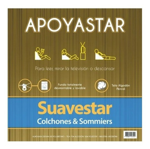 Imagen 7 de 10 de Almohada Triangular Suavestar Apoyastar