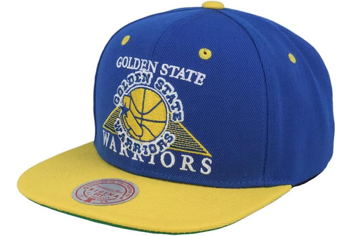 Gorra Ajustable Con Cierre Trasero Mitchell & Ness Golden