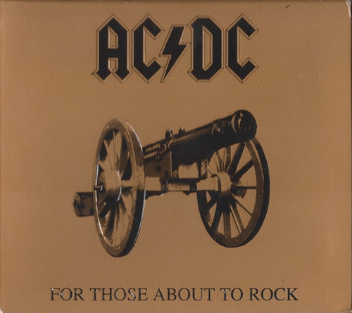 Ac/dc For Those About To Rock We Salute You Cd Nuevo