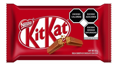 Caja Chocolate Nestlé Kit Kat Milk 22c/9p/41.5g