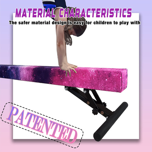 Viga Equilibrio Ajustable 8 Pies Centro Gymni.