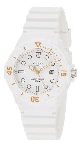 Reloj Casio Mujer Lrw200h-7e2vcf Dive Series Diver, Blanco