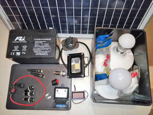 Planta Panel Solar Usb, Bombillos Led ¡kit Hágalo Ud Mismo!