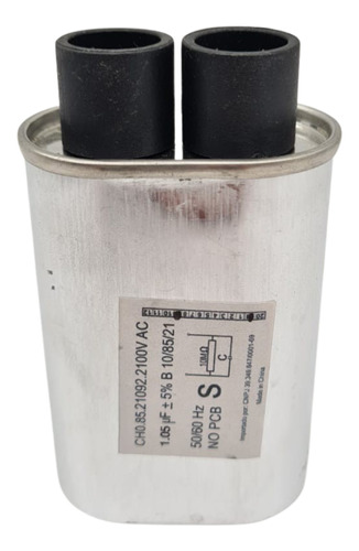 Capacitor Para Forno Microondas - 2100v - Ac 1.05uf 50/60hz