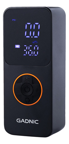 Inflador Eléctrico Gadnic Recargable Multi Función Portátil