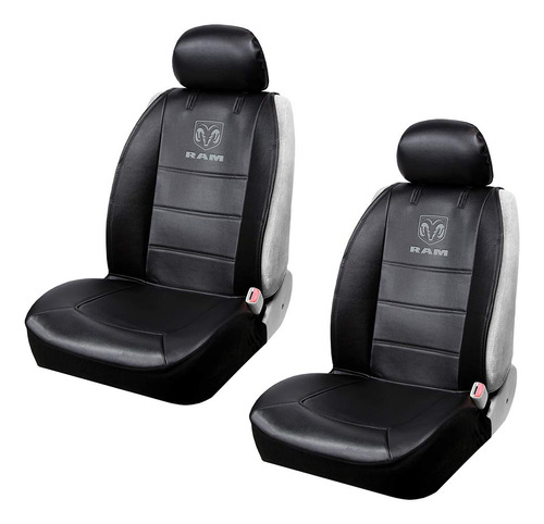 Plasticolor Un Par De Fundas De Asiento 008624r25 Ram Gris B