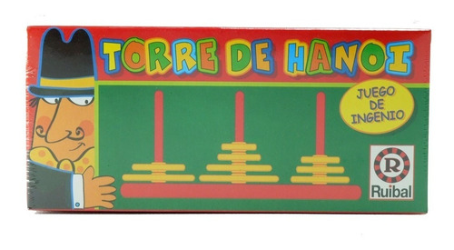 Juego De Ingenio La Torre De Hanoi Ruibal Jiujim