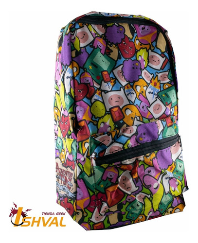 Imagen 2 de 4 de Mochila - Hora De Aventura - Personajes - Licencia Oficial