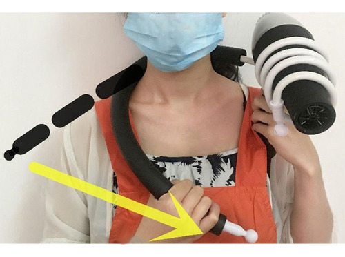 Suporte Para Secador De Cabelo Pendurado No Pescoço Mãos