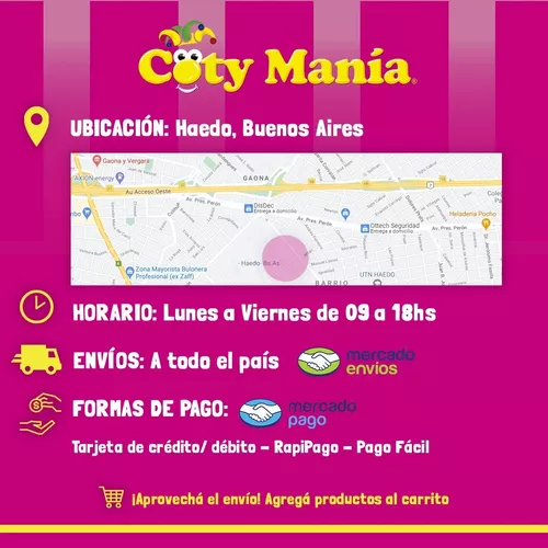 Coty Manía  Gorro Pirata Paño Borde Oro O Plata