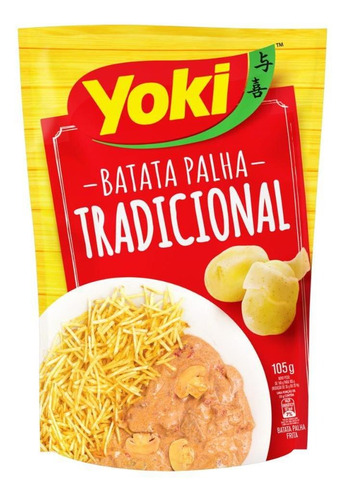 Batata Palha Tradicional Yoki Sachê 105g