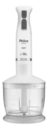 Mixer 4 Lâminas Pro Maxx Pmx1000 2 Em 1 Branco Philco 127v