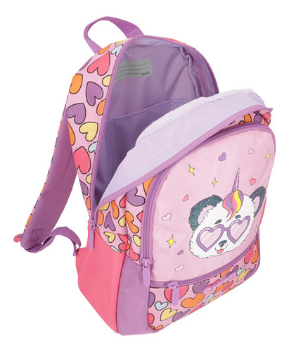 Mochila Xtrem Logan 5xt Panda Rosado