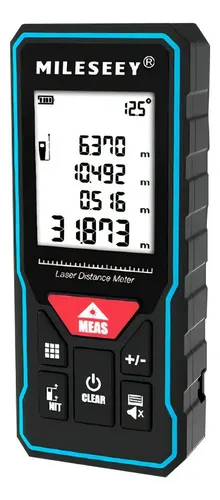 Trena Laser Digital Mileseey X6 100m Bateria Recarregável