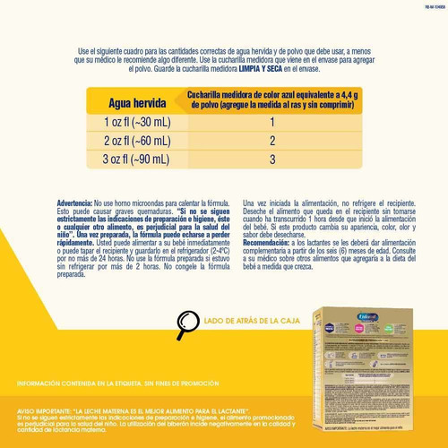 Fórmula Infantil Enfamil Premium 1 Mfgm - Caja 1650 G