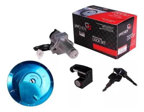 Kit Llave de contacto Honda xr 150 L + Tapa Tanque jaychen