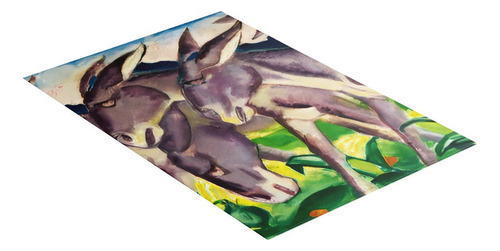 Lienzo Eselfries - Franz Marc 30x45