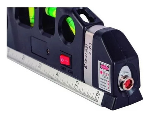 Nivel Nivelador A Laser 8m Vonder Alta Precisao Com Trena E Regua