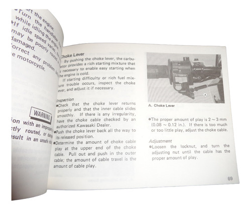 Kawasaki Klr 650 1986 Libro Manual Original (Usado)