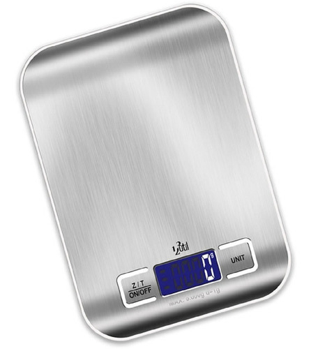 Balança De Precisão Cozinha, Dieta, Digital Inox - 5kg Capacidade máxima 5 kg
