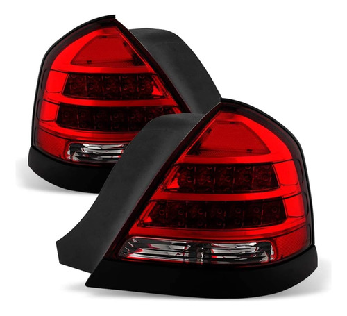 Acanii - Para 1998-2011 Ford Crown Victoria Led Luces Traser