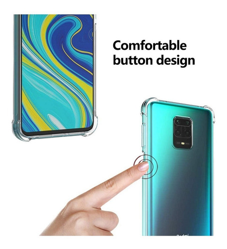 Estuche Antichoque Alpha Para Xiaomi Redmi Note 9s / 9 Pro