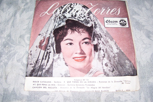 Lolita Torres - Dulce Cataluña Vol 10 - 7 Ep Vinilo