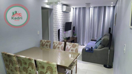 Imagem 24 de 30 de Apartamento Com 2 Dormitórios À Venda, 74 M² Por R$ 350.000,00 - Canto Do Forte - Praia Grande/sp - Ap1782