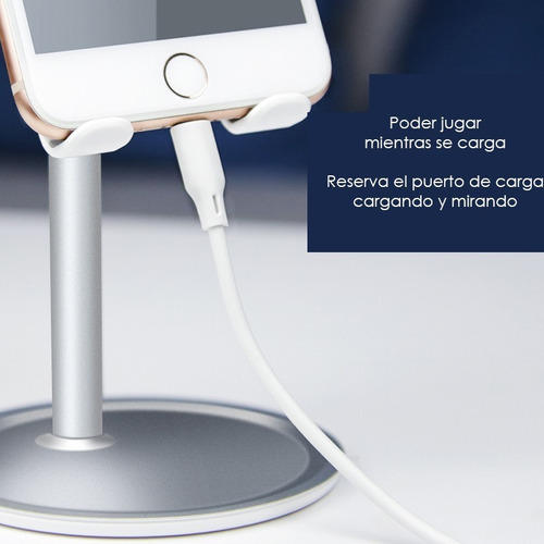 Soporte Universal Base Aluminio Plástico Celularres