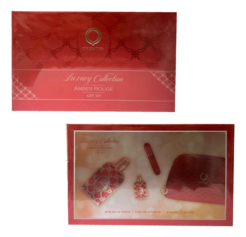 Conjunto Orientica Luxury Collection Amber Rouge Edp 80 ml