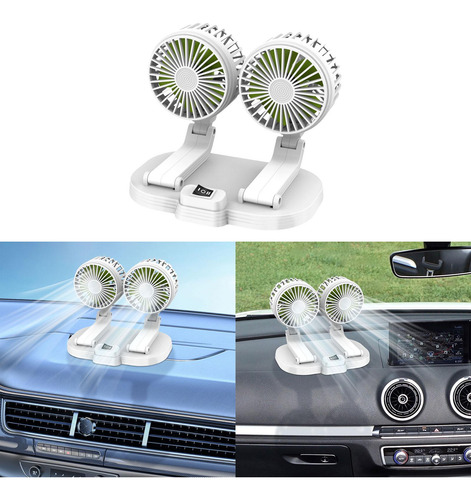 Ventilador De Coche, Equipo De Doble Cabezal, Ventilador De